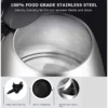 Stainless Steel Electric Automatic Cut Off Jug Kettle 2L