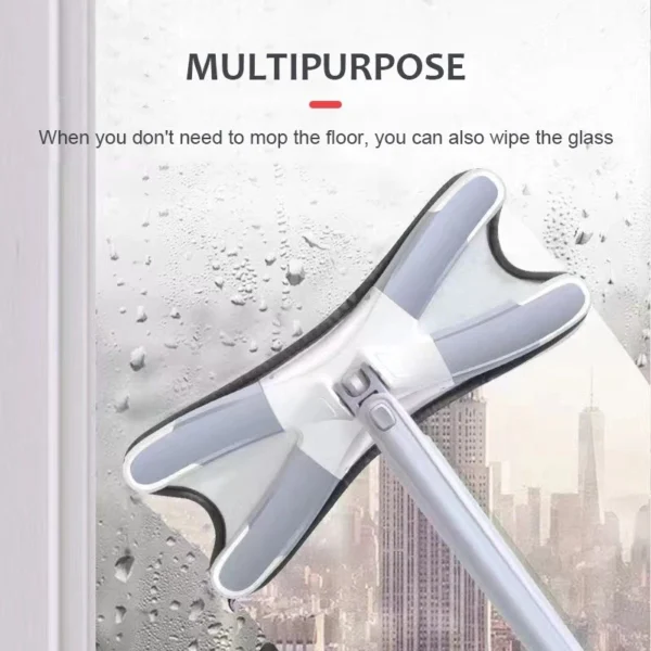 Hand-free lazy mop