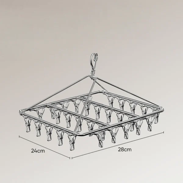 sg-11134201-821eg-mgnit153dhc846.webp Stainless Steel Windproof Clothes Hanger